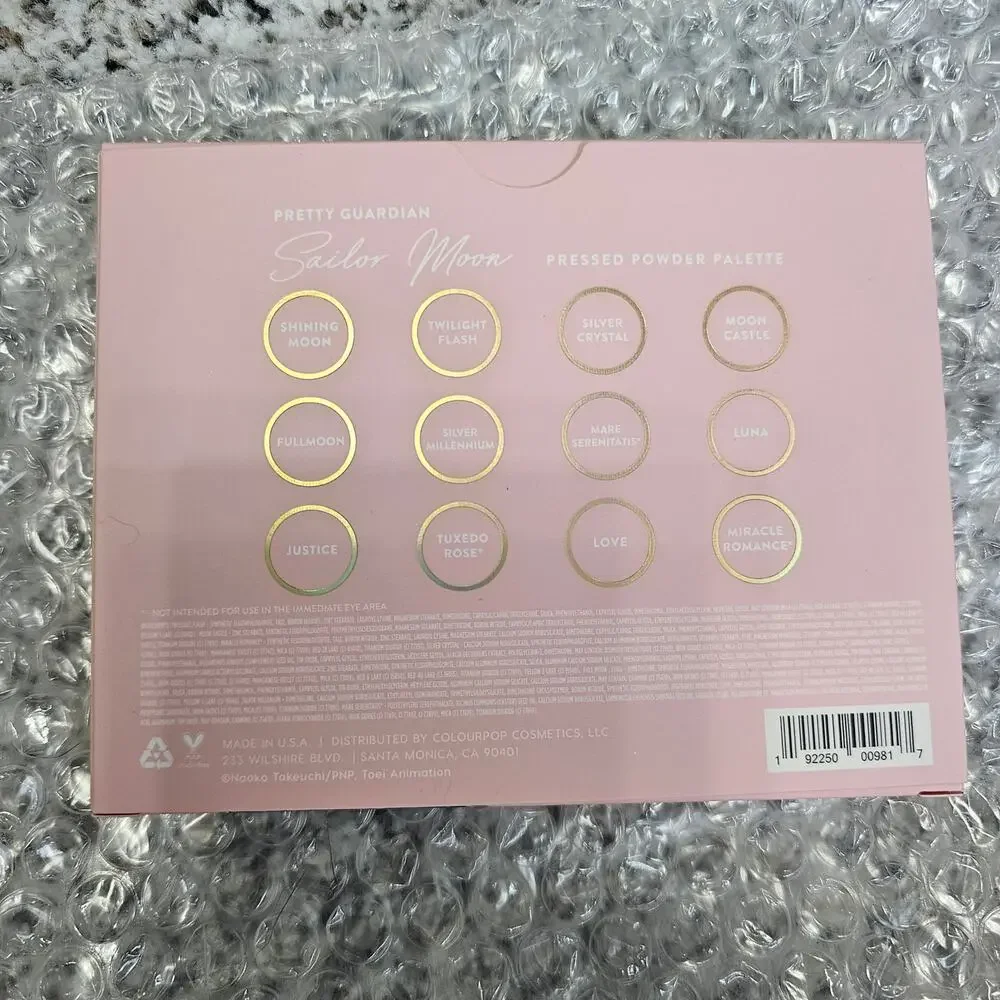 ColourPop x Sailor Moon Pretty Guardian Pressed Powder Palette New in Box